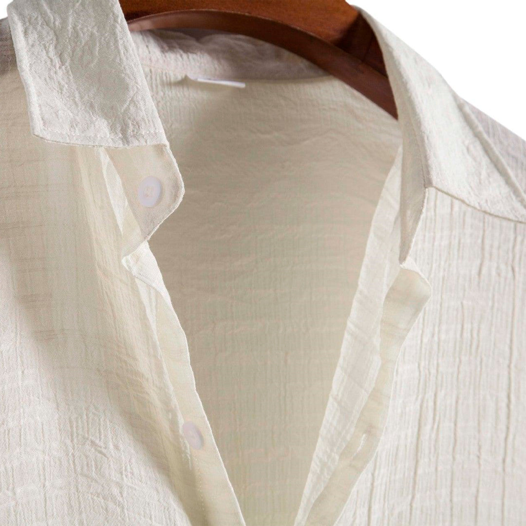 The Monarch Playa Off White Short Sleeve Shirt