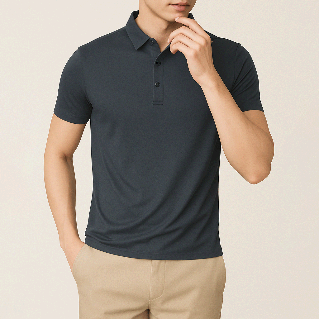 The Monarch Ice Silk Polo Shirt