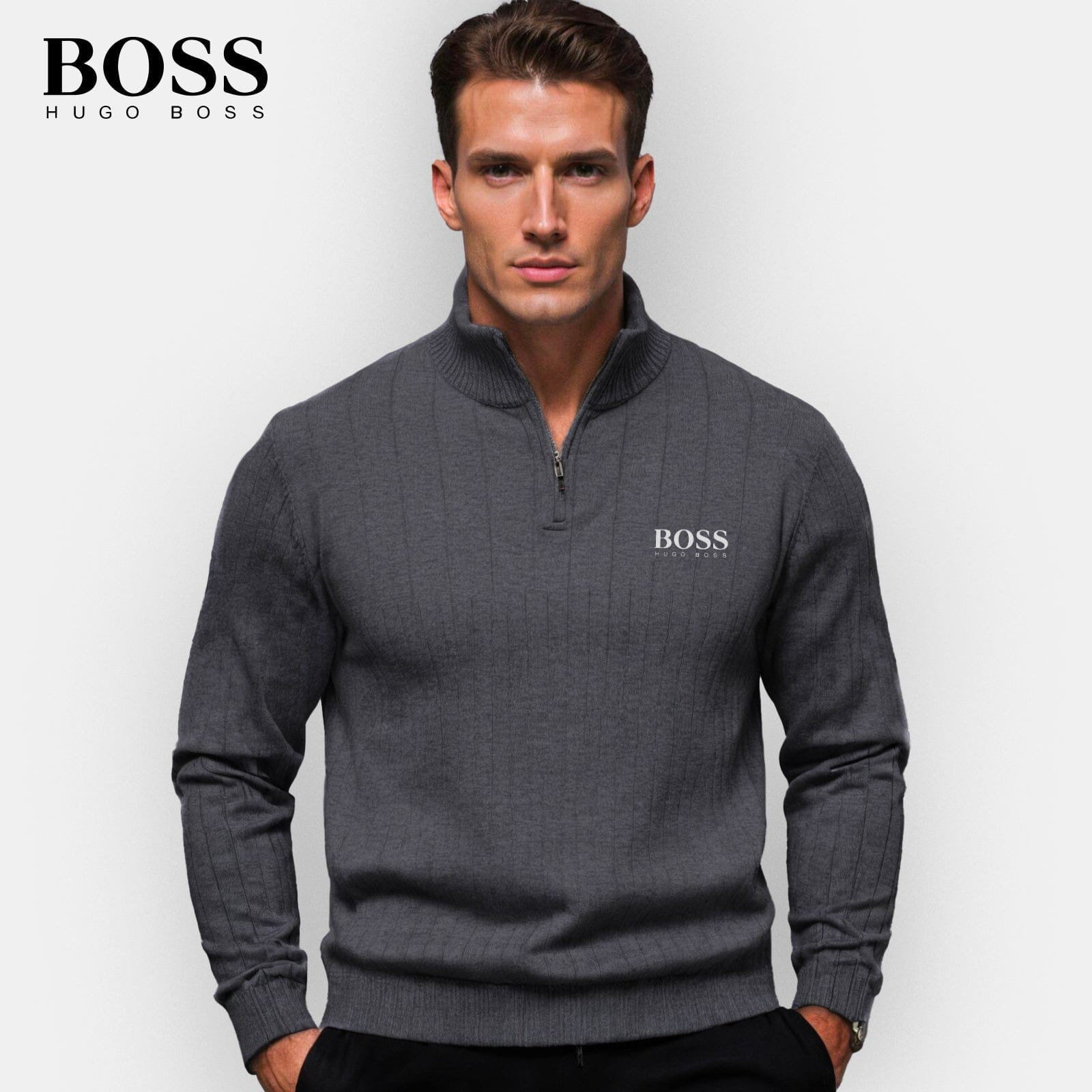Zip-up sweater (CLEARANCE)