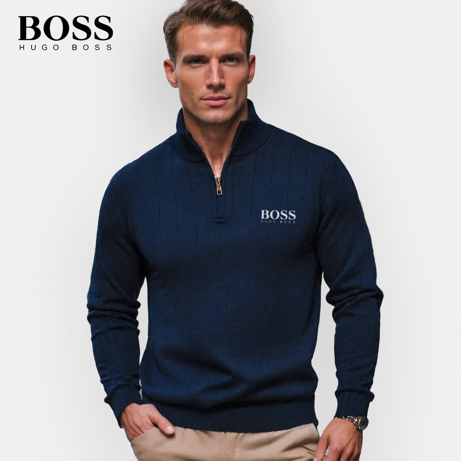 Zip-up sweater (CLEARANCE)