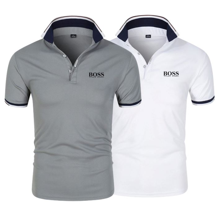 [BUY 1, GET 2] 2-Pack Essential Boss Polo Shirts