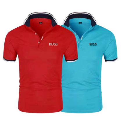 [BUY 1, GET 2] 2-Pack Essential Boss Polo Shirts