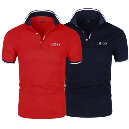 [BUY 1, GET 2] 2-Pack Essential Boss Polo Shirts
